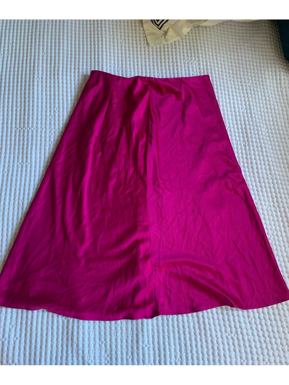 Express Women's Bright Fuchsia Midi Skirt Size Medium